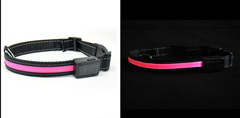 Solarpup Led Reflective Collar: Keep Your Furry Friend Safe And Stylish!-3