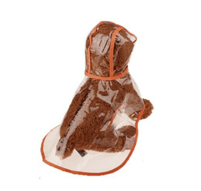 Transparent Waterproof Dog Raincoat - Stylish Protection For Your Pup-2
