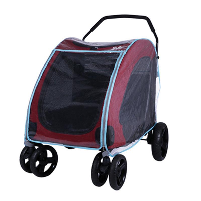 Pet Companion Trolley Raincoat Poncho-0