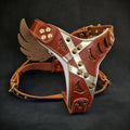 The "Hermeses" leather harness - Small to Medium Size-0