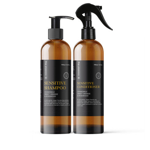 Sensitive Dog Shampoo Natural Conditioner Australia pack