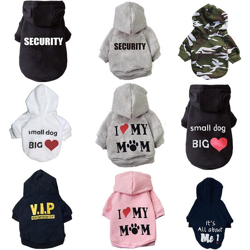 Cozychic Hooded Fleece Pet Sweater: Warmth And Style For Your Furry Friend-0