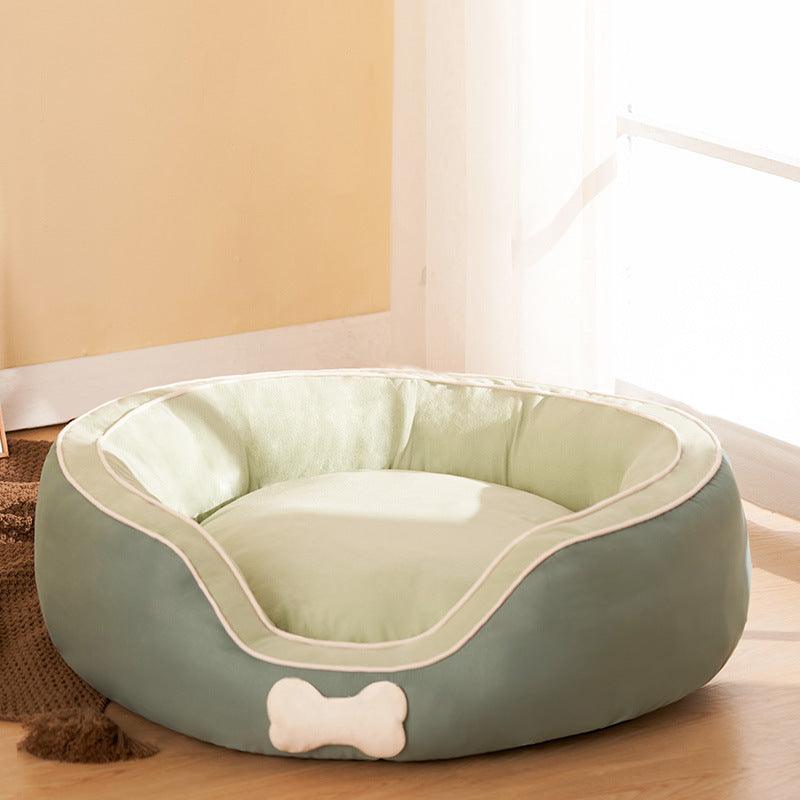 Deluxe Cozy Pet Sofa Bed: Winter Warmth For Your Furry Friend-1