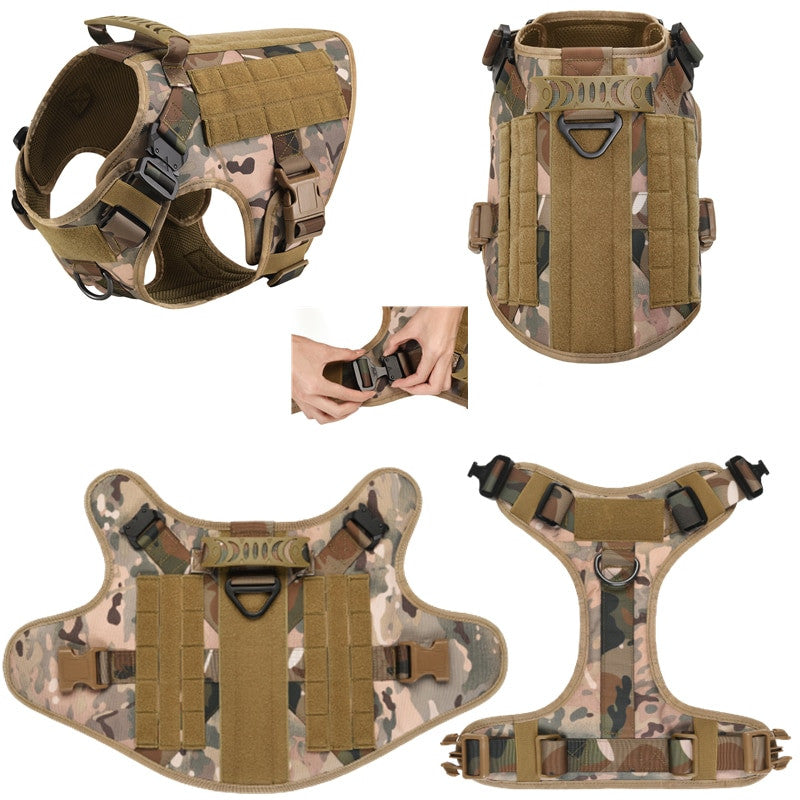 Military Tactical Dog Harness