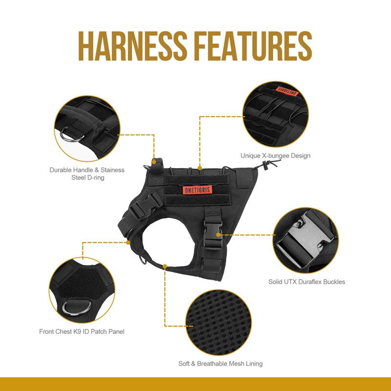 OneTigris Dog Harness Vest