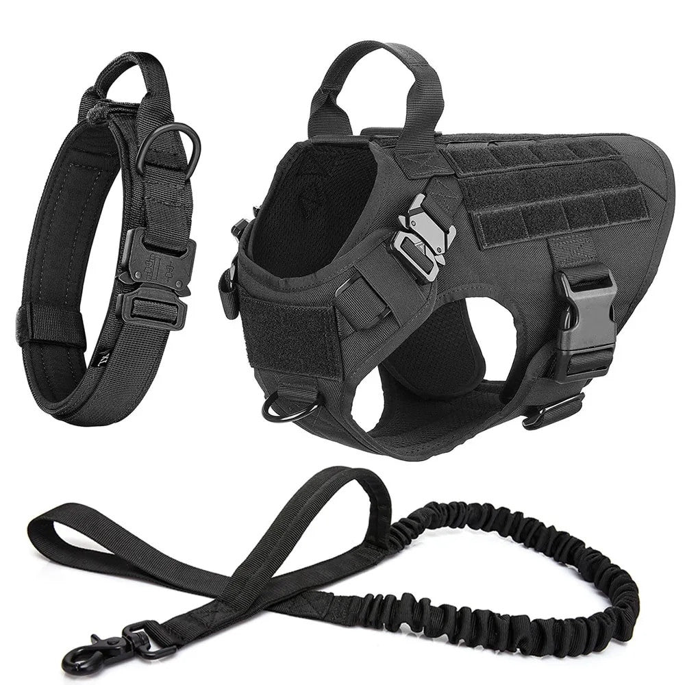 Military Dog Harness And Leash Kits