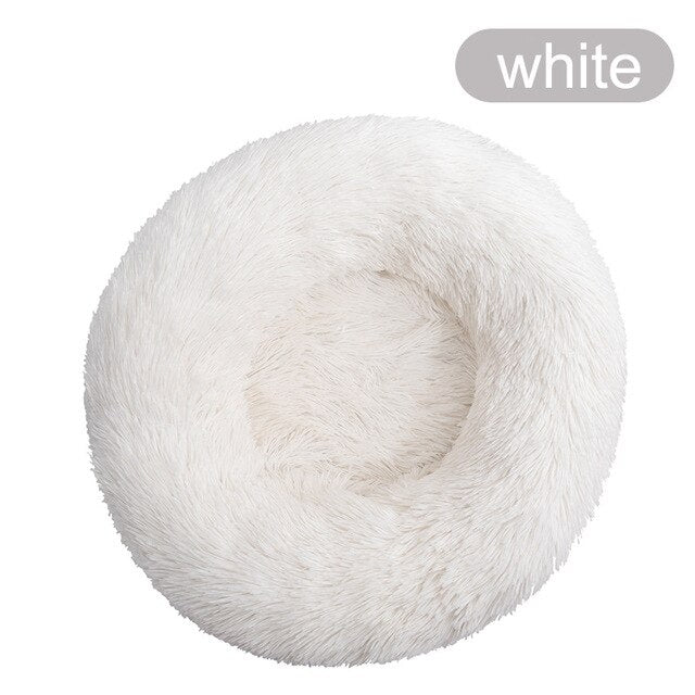 Soft Pet Dog Bed Round Winter warm Long Plush Dog House Cushion Cat Beds Mats Sofa for Samll large Dogs kennel Pet supplies-13