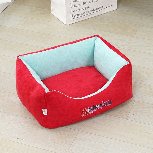 Pet Dog Bed Super Soft Dog Kennel Comfortable Cat Deep Sleeping Bag Sofa Basket Pet House Bed for Teddy Small Dogs Cats Supplies-1