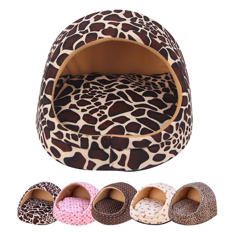 Pet Dog House Winter Warm Mat Breathable Cave Basket Soft Pet Sofa Non-slip Bed Nest For Cats Dogs Pets Deep Sleeping Supplies-0