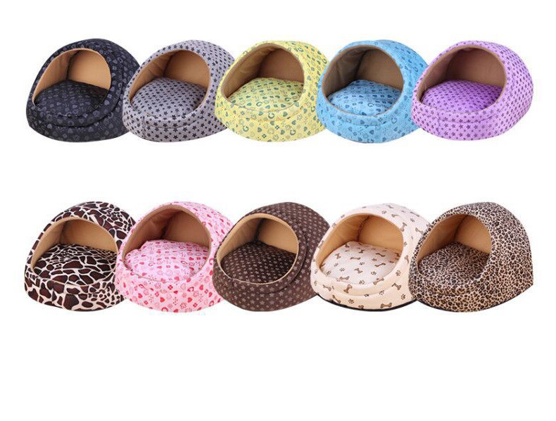 Pet Dog House Winter Warm Mat Breathable Cave Basket Soft Pet Sofa Non-slip Bed Nest For Cats Dogs Pets Deep Sleeping Supplies-2