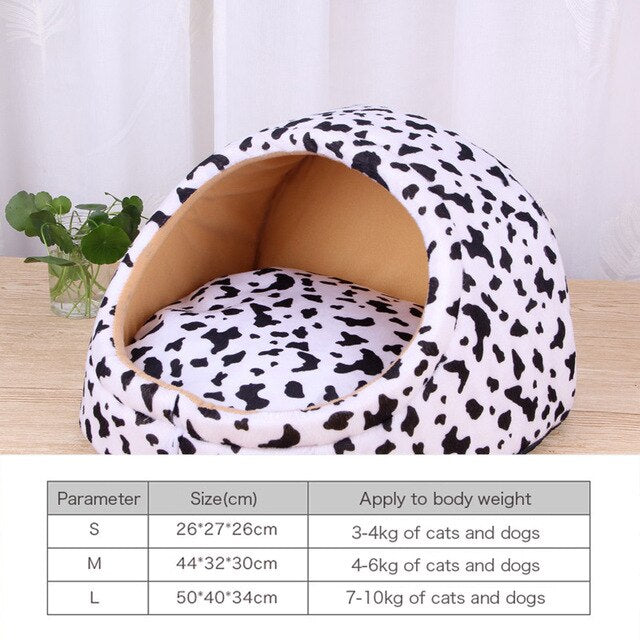 Pet Dog House Winter Warm Mat Breathable Cave Basket Soft Pet Sofa Non-slip Bed Nest For Cats Dogs Pets Deep Sleeping Supplies-6