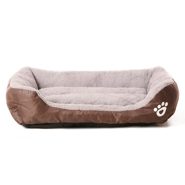 Pet Dog Bed Waterproof Cat House Puppy Kennel Super Soft Fleece Sofa Winter Warm Pet Nest Mat for Dog Cat Pets Sleeping Supplies-1